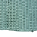 bali & pari Palm Bohemian Seafoam Green Scalloped Rattan Coffee Table - BSOPalm-Green Rattan-Coffee Table
