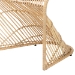 bali & pari Rosalba Bohemian Light Honey Rattan 2-Piece S-Curve Dining Chair Set - BSOS-Curve Decor-Light Honey Rattan-DC