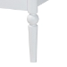 Baxton Studio Lucera Mid-Century White Twin Size 3-Piece Bobbin Bedroom Set - BSOMG0110-4-White-Twin 3PC Bedroom Set