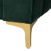 Baxton Studio Oksana Glam and Luxe Emerald Green Velvet and Gold Metal Full Daybed - BSOCF0344-Emerald Green Daybed-Full