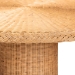 bali & pari Farrow Bohemian Braided Light Honey Rattan Dining Table - BSOBraided-Light Honey Rattan-DT