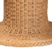 bali & pari Farrow Bohemian Braided Light Honey Rattan Dining Table - BSOBraided-Light Honey Rattan-DT