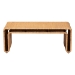 bali & pari Nevada Bohemian Light Honey Rattan Coffee Table - BSONevada-Light Honey Rattan-CT