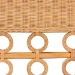 bali & pari Monica Bohemian Light Honey Rattan 3-Piece Dining Nook Set - BSOMonica-3PC Dining Nook Set
