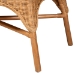 bali & pari Matilde Bohemian Light Honey Rattan 3-Piece Dining Nook Set - BSOMatilde-3PC Dining Nook Set