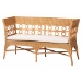 bali & pari Oxford Bohemian Light Honey Rattan 2-Piece Dining Nook Bench Set - BSOOxford-Light Honey Rattan-2PC Bench Set