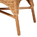 bali & pari Oxford Bohemian Light Honey Rattan 2-Piece Dining Nook Bench Set - BSOOxford-Light Honey Rattan-2PC Bench Set