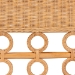 bali & pari Oxford Bohemian Light Honey Rattan 2-Piece Dining Nook Bench Set - BSOOxford-Light Honey Rattan-2PC Bench Set