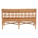 bali & pari Oxford Bohemian Light Honey Rattan Dining Bench - BSOOxford-Light Honey Rattan-Armless-Bench