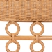 bali & pari Oxford Bohemian Light Honey Rattan Dining Bench - BSOOxford-Light Honey Rattan-Armless-Bench