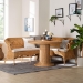 bali & pari Rashtin Bohemian Light Honey Rattan 3-Piece Dining Nook Set - BSOTamara/Braided-3PC Dining Set