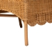 bali & pari Keitha Bohemian Light Honey Rattan 3-Piece Dining Nook Set - BSOTamara/Palm Short-3PC Dining Set
