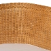 bali & pari Tamara Bohemian Light Honey Rattan 2-Piece Dining Nook Bench Set - BSOTamara-Light Honey Rattan-2PC Bench Set