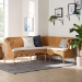 bali & pari Tamara Bohemian Light Honey Rattan 2-Piece Dining Nook Bench Set - BSOTamara-Light Honey Rattan-2PC Bench Set