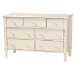 Baxton Studio Braith Farmhouse Ivory Spindle Wood King Size 4-Piece Bedroom Set with Two Nightstands - BSOChristina-Ivory-4PC King Bedroom Set