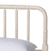 Baxton Studio Braith Farmhouse Ivory Spindle Wood King Size 4-Piece Bedroom Set with Two Nightstands - BSOChristina-Ivory-4PC King Bedroom Set