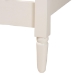 Baxton Studio Braith Farmhouse Ivory Spindle Wood King Size 4-Piece Bedroom Set with Two Nightstands - BSOChristina-Ivory-4PC King Bedroom Set