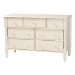 Baxton Studio Braith Farmhouse Ivory Spindle Wood King Size 4-Piece Bedroom Set - BSOSW8620-Ivory-4PC King Bedroom Set