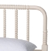 Baxton Studio Braith Farmhouse Ivory Spindle Wood King Size 4-Piece Bedroom Set - BSOSW8620-Ivory-4PC King Bedroom Set