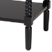 Baxton Studio Braith Farmhouse Black Spindle Wood 1-Drawer Nightstand - BSOSW8000-88NS-Black-NS