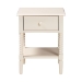 Baxton Studio Braith Farmhouse Ivory Spindle Wood 1-Drawer Nightstand - BSOSW8000-88NS-Ivory-NS