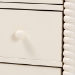 Baxton Studio Braith Farmhouse Ivory Spindle Wood 5-Drawer Chest - BSOSW8000-88CH5D-Ivory-Chest