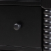 Baxton Studio Braith Farmhouse Black Spindle Wood 7-Drawer Dresser - BSOSW8000-88D7D-Black-Dresser