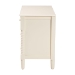 Baxton Studio Braith Farmhouse Ivory Spindle Wood 7-Drawer Dresser - BSOSW8000-88D7D-Ivory-Dresser