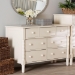 Baxton Studio Braith Farmhouse Ivory Spindle Wood 7-Drawer Dresser - BSOSW8000-88D7D-Ivory-Dresser