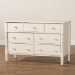 Baxton Studio Braith Farmhouse Ivory Spindle Wood 7-Drawer Dresser - BSOSW8000-88D7D-Ivory-Dresser