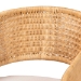 bali & pari Akiko Bohemian Light Honey Rattan 5-Piece Dining Set - BSOAkiko-Light Honey-5PC Dining Set