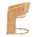 bali & pari Palm Bohemian Light Honey Rattan Dining Chair - BSOPalm-Light Honey/Rattan-Cushioned-DC
