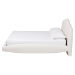 Baxton Studio Grenier Modern Cream Boucle Fabric Queen Size Floating Bed - BSOBBT61329-Floating Bed-Cream-Queen
