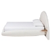 Baxton Studio Cherise Modern Cream Boucle Fabric King Floating Bed with Built-In Shelves - BSOBBT61326-Floating Bed-Cream-King