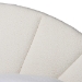 Baxton Studio Cherise Modern Cream Boucle Fabric King Floating Bed with Built-In Shelves - BSOBBT61326-Floating Bed-Cream-King