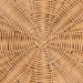 bali & pari Caroline Round Natural Rattan End Table - Handwoven Wicker Drum Shape Accent Table for Living Room or Sunroom, Light Honey - BSOCharlote-Light Honey Rattan-ET