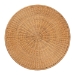 bali & pari Caroline Round Natural Rattan Coffee Table - Handwoven Wicker Drum Shape Accent Table for Living Room or Sunroom, Light Honey - BSOCharlote-Light Honey Rattan-Large-CT