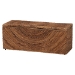 bali & pari Verino Handwoven Seagrass Storage Bench with Removable Lid - Rustic Wicker Trunk Chest for Entryway, Living Room, or Bedroom Organization - BSOVerino-Natural Seagrass Bench