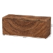 bali & pari Verino Handwoven Seagrass Storage Bench with Removable Lid - Rustic Wicker Trunk Chest for Entryway, Living Room, or Bedroom Organization - BSOVerino-Natural Seagrass Bench