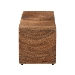 bali & pari Verino Handwoven Seagrass Storage Bench with Removable Lid - Rustic Wicker Trunk Chest for Entryway, Living Room, or Bedroom Organization - BSOVerino-Natural Seagrass Bench