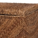 bali & pari Verino Handwoven Seagrass Storage Bench with Removable Lid - Rustic Wicker Trunk Chest for Entryway, Living Room, or Bedroom Organization - BSOVerino-Natural Seagrass Bench
