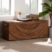 bali & pari Verino Handwoven Seagrass Storage Bench with Removable Lid - Rustic Wicker Trunk Chest for Entryway, Living Room, or Bedroom Organization - BSOVerino-Natural Seagrass Bench