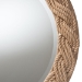 bali & pari Romana Braided Rope Mirror - Coastal Mirror with Woven Jute Accents for Farmhouse, Boho Wall Decor, Beach House - BSOF247-FT4-Mirror