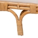 bali & pari Aiko Handwoven Natural Rattan Daybed with Cushion - Boho Coastal Lounge Bed for Living Room, Bedroom, or Sunroom - BSOAiko-Natural Rattan-Cushioned-Daybed