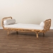 bali & pari Aiko Handwoven Natural Rattan Daybed with Cushion - Boho Coastal Lounge Bed for Living Room, Bedroom, or Sunroom - BSOAiko-Natural Rattan-Cushioned-Daybed
