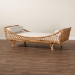 bali & pari Akemi Handwoven Natural Rattan Daybed with Cushion - Boho Coastal Lounge Bed for Living Room, Bedroom, or Sunroom - BSOAkemi-Natural Rattan-Cushioned-Daybed