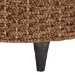 bali & pari Bailey Handwoven Seagrass Storage Ottoman with Lift -Top Lid - Rustic Wicker Trunk or Footrest with Inner Compartment for Living Room or Entryway, Round - BSOBailey-Natural Brown/Black-Ottoman