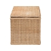 bali & pari Caden Braided Natural Rattan Chest with Lift -top Lid - Coastal Boho Style Storage Bench for Bedroom, Entryway, or Living Room Organization - BSOWS128-Natural Rattan-Storage Bench
