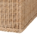 bali & pari Caden Braided Natural Rattan Chest with Lift -top Lid - Coastal Boho Style Storage Bench for Bedroom, Entryway, or Living Room Organization - BSOWS128-Natural Rattan-Storage Bench