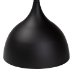 Baxton Studio Webb Black Metal Pedestal Side Table - Modern Accent Table with Round Tray Top for Indoor or Semi-Outdoor Use - BSOH01-132670-Black/Metal-Side Table